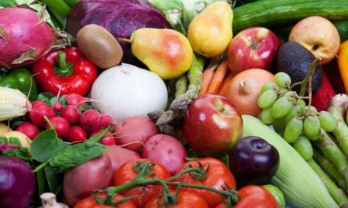 Fruits and vegetables