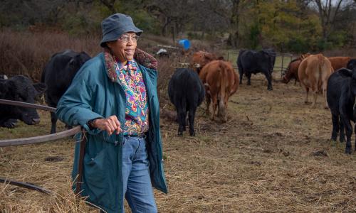 Oklahoma rancher Pat Crenshaw