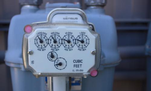 A gas meter