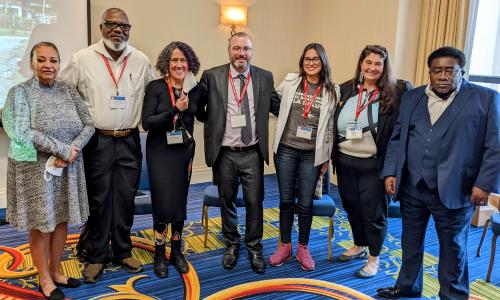 UCS scientists with community leaders